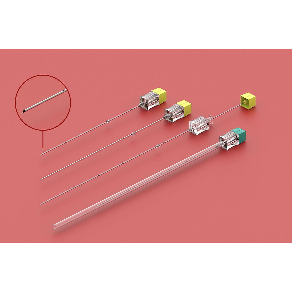 Amniocent Amniocentesis nålar med markering