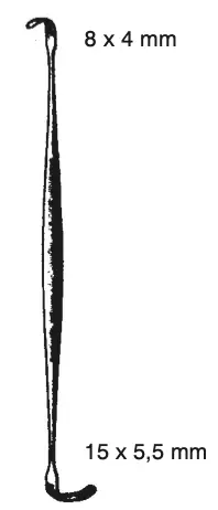 Retractor, Ragnell 14 cm