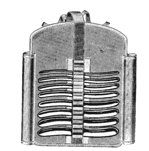 [71425-08] Dilatorset HEGAR böjda