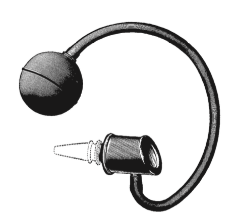 [45036-03] Spekulum öron pneum Siegle