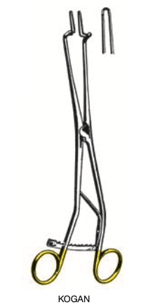 Endocervikalt dilatorspekulum med skruv Kogan 