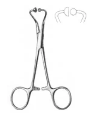 Dukklämma med kulled, 11 cm