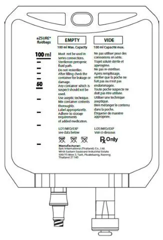 IV-poser EzSure – PVC-frie